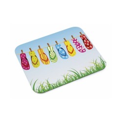 Tapis souris personnalisable publicitaire - Vaniat Matières : caoutchouc Couleurs : noir cadeau entreprise pas cher