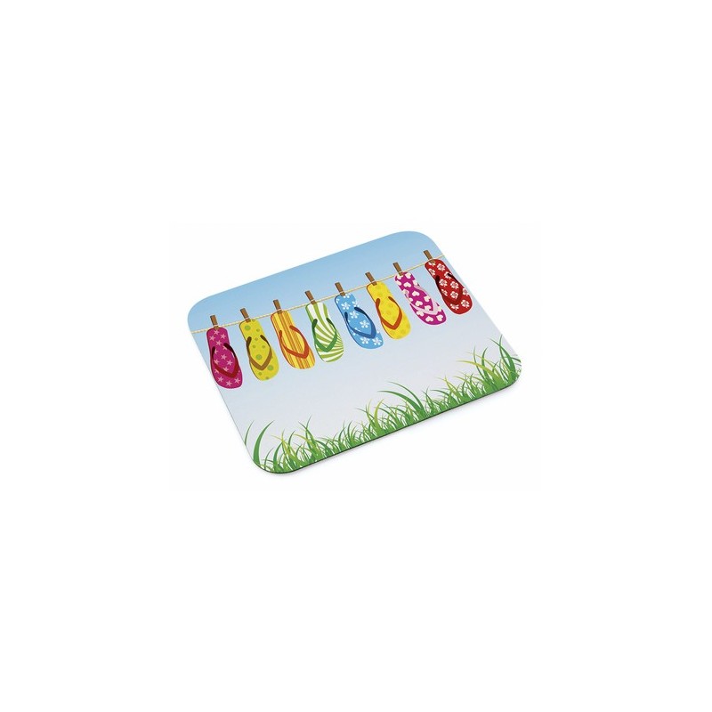 Tapis souris personnalisable publicitaire - Vaniat Matières : caoutchouc Couleurs : jaune cadeau affaires élégant