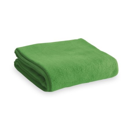 Couverture Confort Personnalisée Menex Matières : polaire Couleurs : rouge cadeau entreprise pas cher