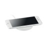 Chargeur sans fil personnalisé haute technologie FLAKE Matières : ABS Couleurs : blanc marquage laser ultra précis