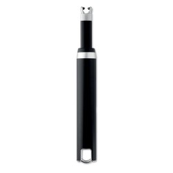 Briquet USB Éco-responsable Grand et Personnalisé FLASMA PLUS Matières : ABS Couleurs : noir 2