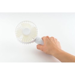 Ventilateur USB Personnalisé Souffle Frais - DINI Matières : ABS Couleurs : blanc cadeau entreprise pas cher