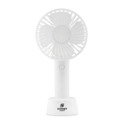 Ventilateur USB Personnalisé Souffle Frais - DINI Matières : ABS Couleurs : blanc goodies publicitaire événementiel