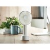 Ventilateur USB Personnalisé Souffle Frais - DINI Matières : ABS Couleurs : blanc impression haute définition