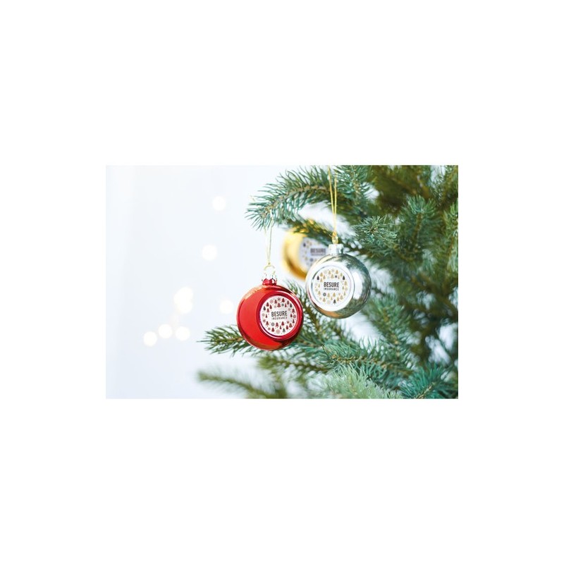 Boule de Noël Personnalisée HAPPY BALL