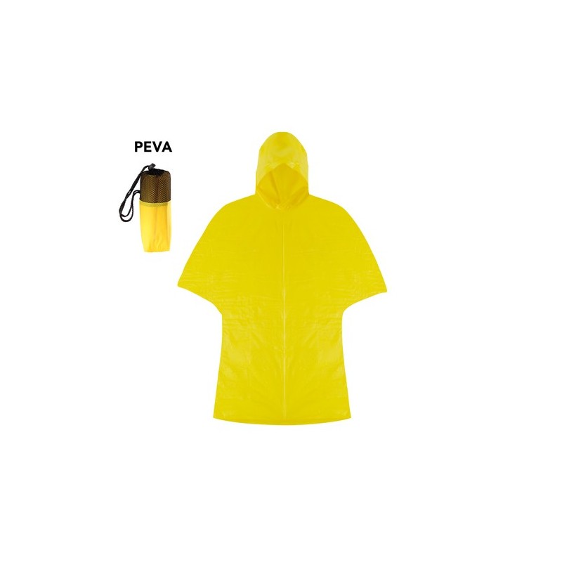 Poncho Imperméable Personnalisé Stylé Zaril Matières : PEVA Couleurs : bleu livraison express 24h 48h