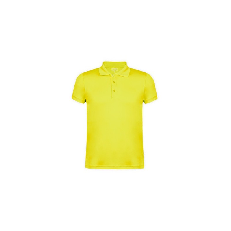 Polo personnalisé Tecnic Plus Matières : polyester Taille textile : L Couleurs : bleu clair objet promotionnel éco-responsable