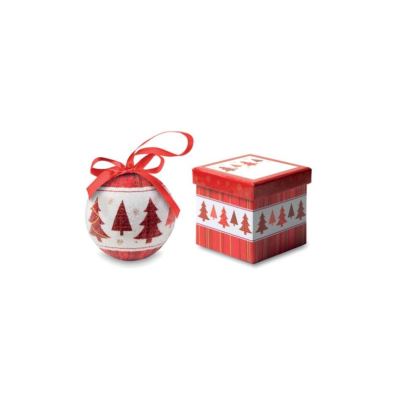 Boule de Noël SNOWY en Boîte Cadeau