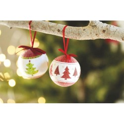 Boule de Noël SNOWY en Boîte Cadeau