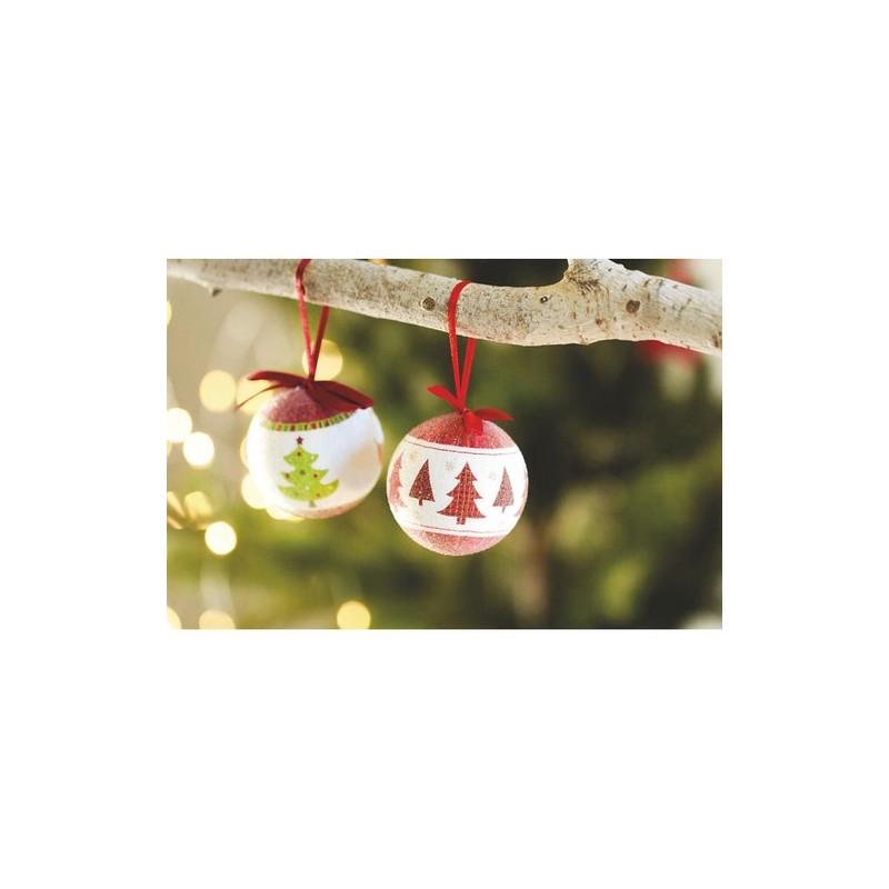 Boule de Noël SNOWY en Boîte Cadeau