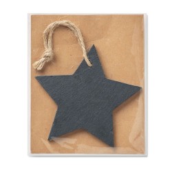 Infuseur de Thé Éco-responsable en Acier Inoxydable - STARFILTER Matières : ardoise Couleurs : noir cadeau entreprise pas cher