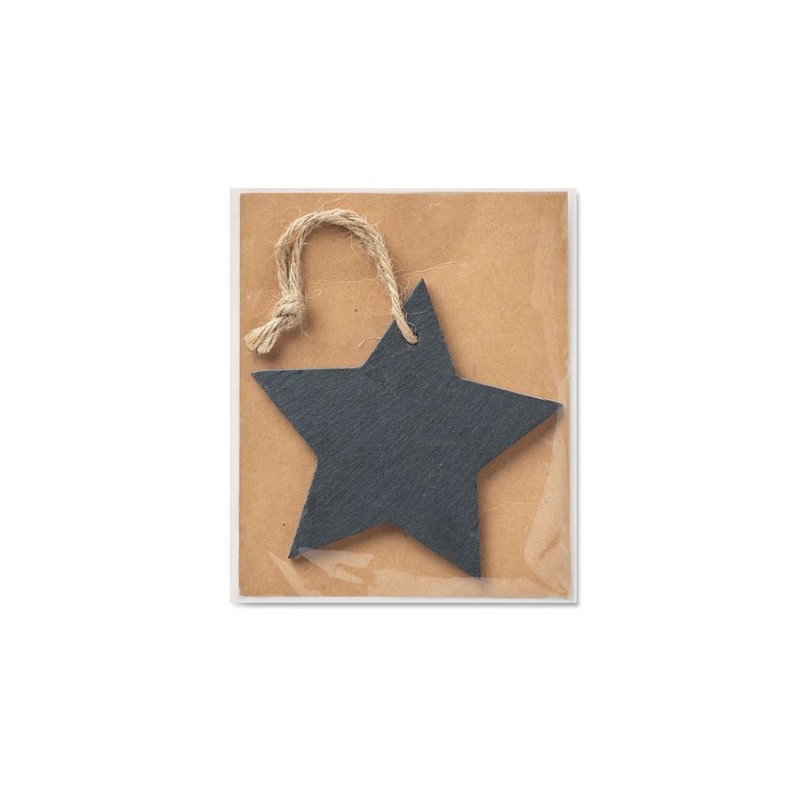 Infuseur de Thé Éco-responsable en Acier Inoxydable - STARFILTER Matières : ardoise Couleurs : noir cadeau entreprise pas cher