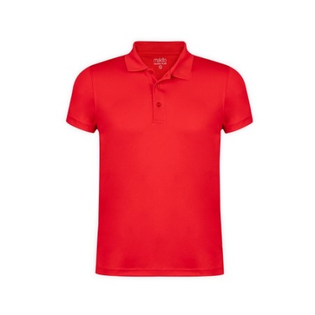 Polo personnalisé Tecnic Plus Matières : polyester Taille textile : S Couleurs : rouge personnalisation rapide en France