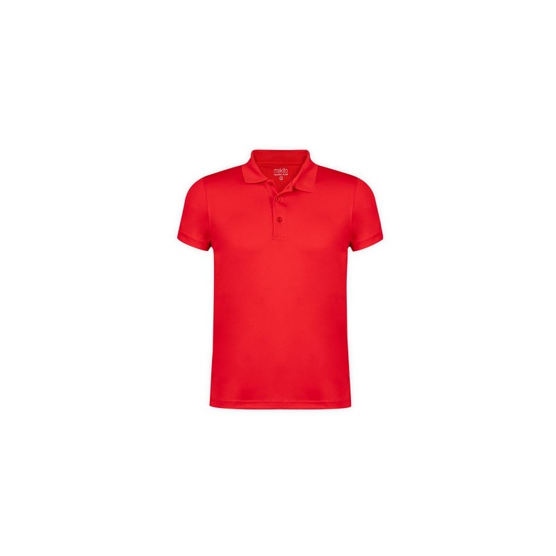 Polo personnalisé Tecnic Plus Matières : polyester Taille textile : S Couleurs : bleu impression logo haute qualité