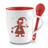 Mug Éco-responsable Personnalisé 250ml avec Cuillère - CLAUS