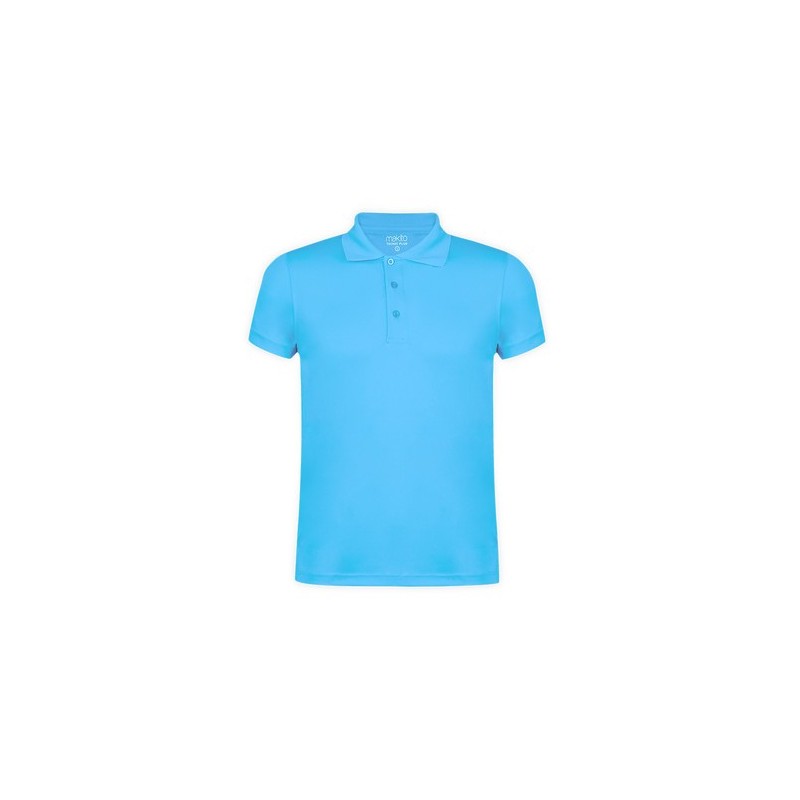 Polo personnalisé Tecnic Plus Matières : polyester Taille textile : M Couleurs : blanc marquage laser ultra précis