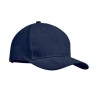 Casquette personnalisable en coton lourd à 6 panneaux - TEKAPO Matières : coton Couleurs : bleu objet promotionnel éco-responsab