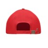 Casquette personnalisable en coton lourd à 6 panneaux - TEKAPO Matières : coton Couleurs : rouge cadeau client original