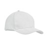 Casquette personnalisable en coton lourd à 6 panneaux - TEKAPO Matières : coton Couleurs : blanc goodies publicitaire événementi