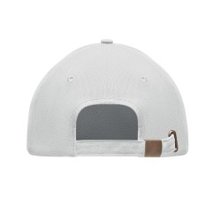 Casquette personnalisable en coton lourd à 6 panneaux - TEKAPO Matières : coton Couleurs : blanc impression logo haute qualité