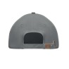 Casquette personnalisable en coton lourd à 6 panneaux - TEKAPO Matières : coton Couleurs : gris goodies entreprise design