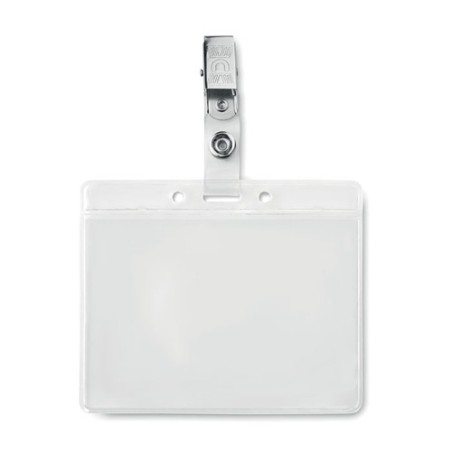 Badge holder en PVC personnalisé - CLIPBADGE