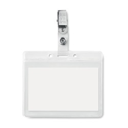 Badge holder en PVC personnalisé - CLIPBADGE 2