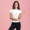 T-Shirt Femme Personnalisé Éco-responsable - Tecnic Plus Matières : polyester Taille textile : S Couleurs : noir cadeau client o