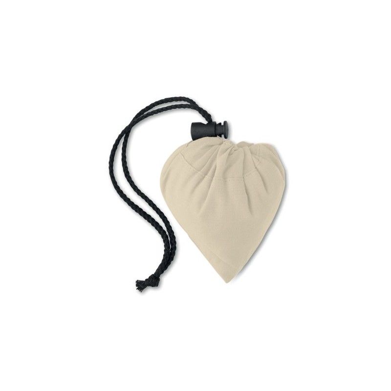 Sac à dos pliable  personnalisé 105gr/m² - Solar TOKYO Matières : coton Couleurs : beige personnalisable avec votre logo