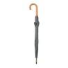Parapluie Éco-responsable 23,5'' en RPET pongé - CUMULI Matières : métal Couleurs : gris marquage laser ultra précis