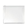Pochette à cosmétique personnalisée COSMOBAG - Éco-responsable et pratique Matières : PVC Couleurs : blanc transparent