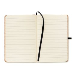 Carnet A5 en liège  - SUBER Matières : papier Couleurs : noir impression haute définition