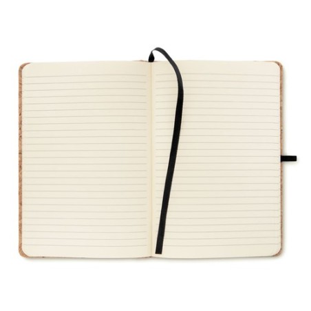 Carnet A5 en liège  - SUBER Matières : papier Couleurs : noir impression haute définition