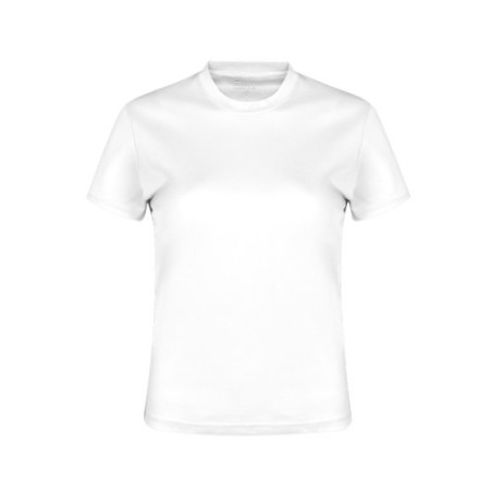 T-Shirt Femme Personnalisé Éco-responsable - Tecnic Plus Matières : polyester Taille textile : S Couleurs : bleu marine marquage
