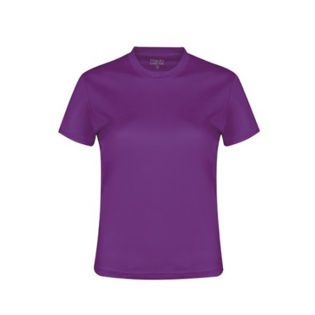 T-Shirt Femme Personnalisé Éco-responsable - Tecnic Plus Matières : polyester Taille textile : S Couleurs : bleu marine accessoi