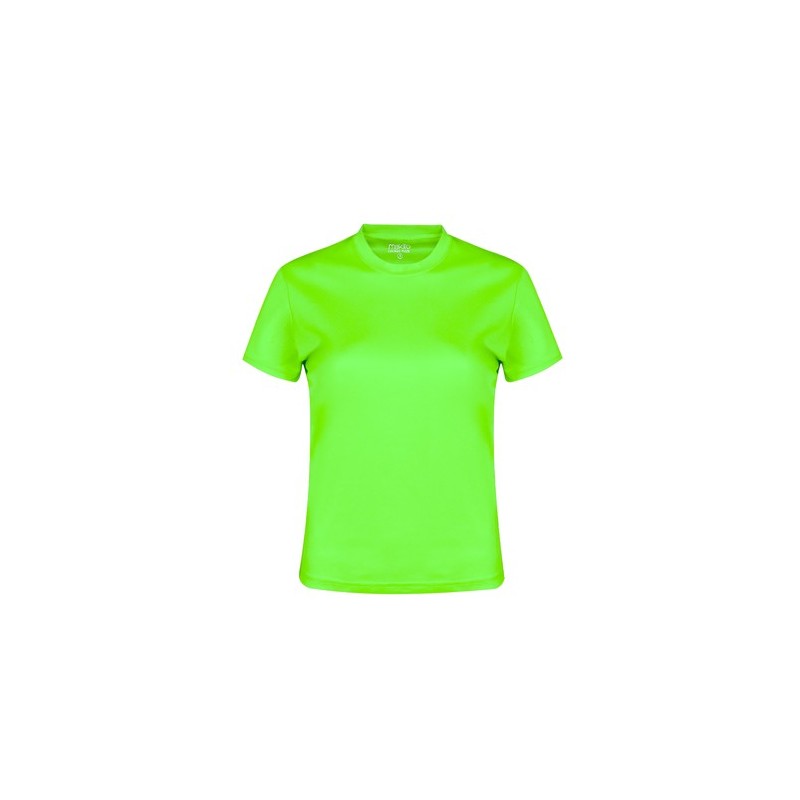 T-Shirt Femme Personnalisé Éco-responsable - Tecnic Plus Matières : polyester Taille textile : S Couleurs : bleu marine marquage