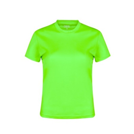 T-Shirt Femme Personnalisé Éco-responsable - Tecnic Plus Matières : polyester Taille textile : S Couleurs : bleu marine marquage