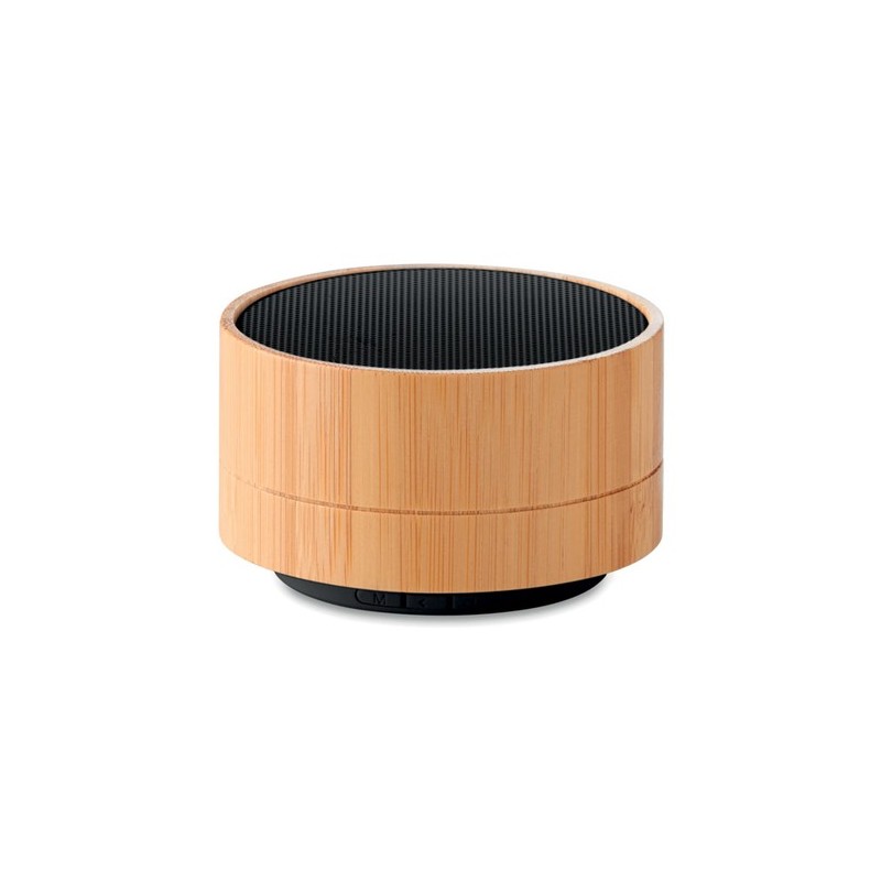 Haut-parleur sans fil en bambou  - SOUND BAMBOO Couleurs : noir