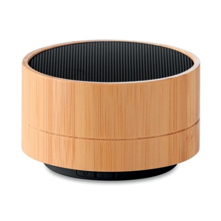 Haut-parleur sans fil en bambou  - SOUND BAMBOO Couleurs : noir