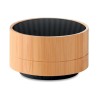 Haut-parleur sans fil en bambou  - SOUND BAMBOO Couleurs : noir