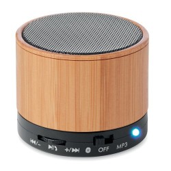 Haut-parleur sans fil  en bambou - SOUND BAMBOO Couleurs : noir