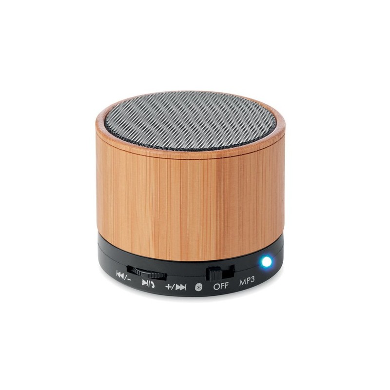 Haut-parleur sans fil  en bambou - SOUND BAMBOO Couleurs : noir