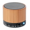 Haut-parleur sans fil  en bambou - SOUND BAMBOO Couleurs : noir