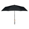 Parapluie pliable personnalisé TRALEE Matières : métal Couleurs : noir