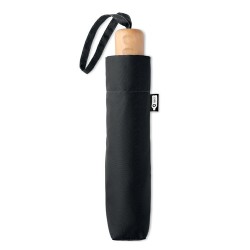 Parapluie pliable personnalisé TRALEE Matières : métal Couleurs : noir 2
