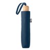 Parapluie pliable personnalisé TRALEE Matières : métal Couleurs : bleu marquage laser ultra précis