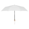Parapluie pliable personnalisé TRALEE Matières : métal Couleurs : blanc personnalisable avec votre logo