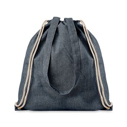 Sac en coton recyclé  MOIRA DUO Matières : coton recyclé Couleurs : bleu