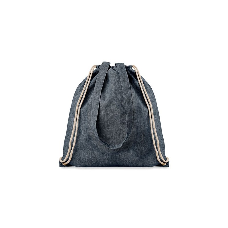 Sac en coton recyclé  MOIRA DUO Matières : coton recyclé Couleurs : bleu