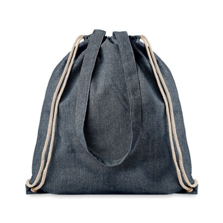 Sac en coton recyclé  MOIRA DUO Matières : coton recyclé Couleurs : bleu